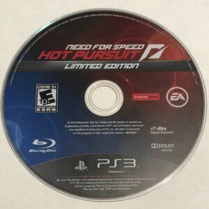 Need For Speed Hot Pursuit Limited Edition (Sony PlayStation 3, 2010) PS3 Tested